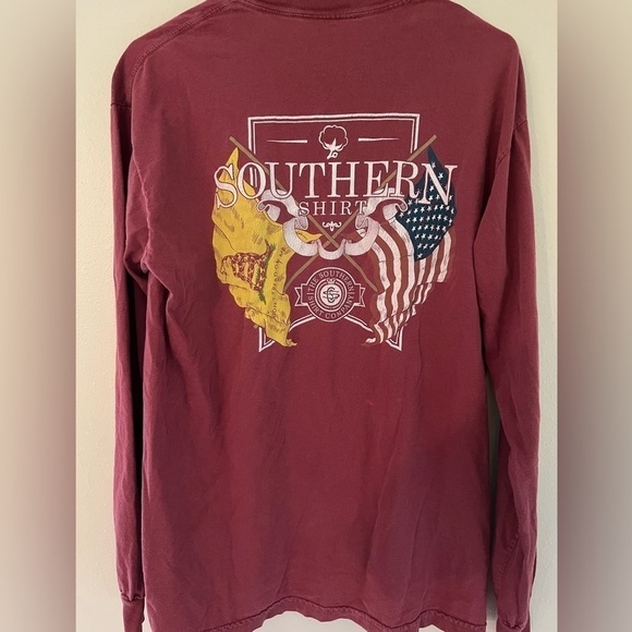 The Southern Shirt Company Don’t Tread on Me Long Sleeve Men’s Medium - Picture 1 of 5